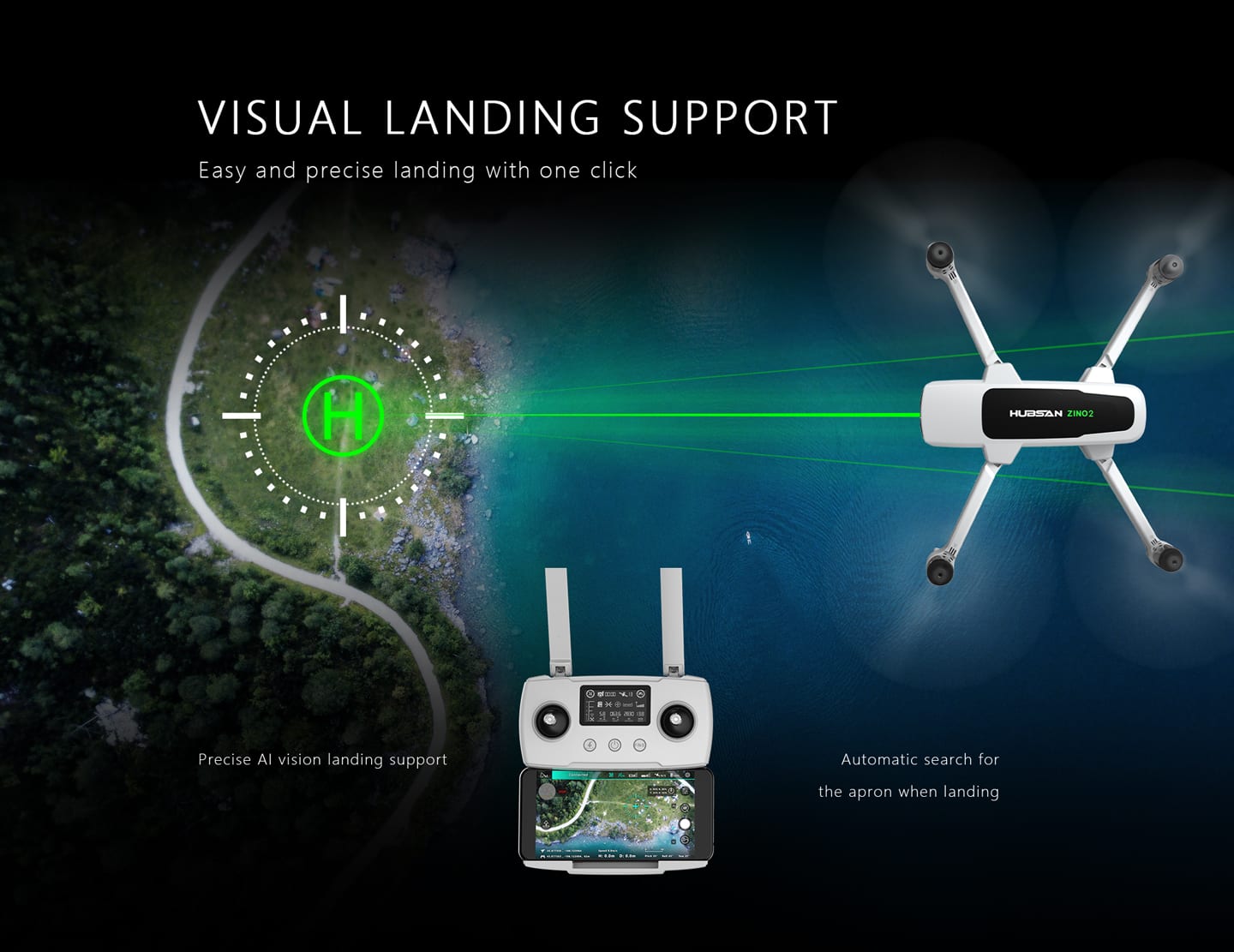 HUBSAN ZINO-2-COM features
