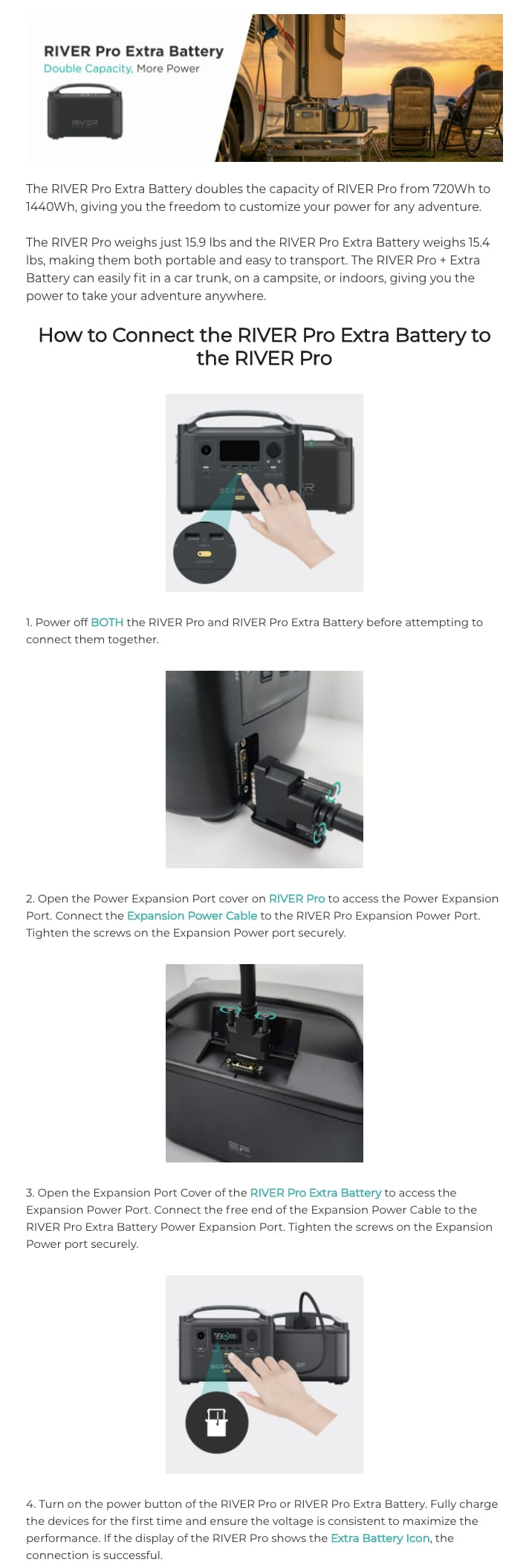 product info