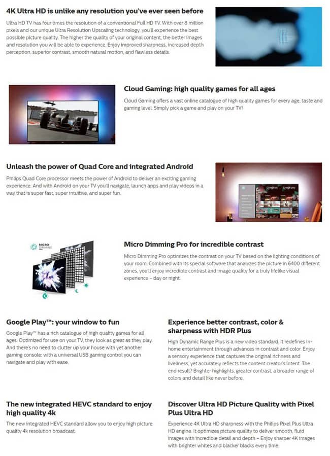 product info