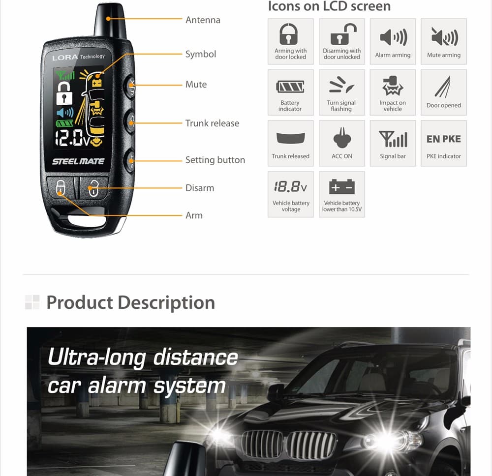 product info