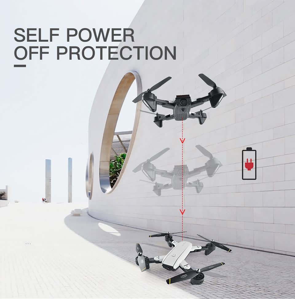 SG700 2.4Ghz Foldable WiFi 720P 2.0MP Optical Flow Camera Drone