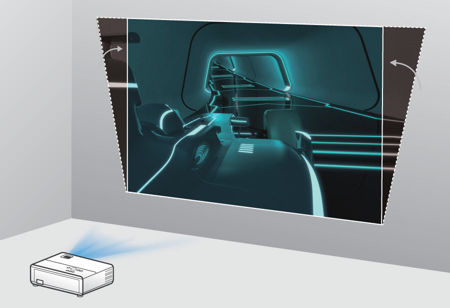 BenQ Projection Vertical Keystone correction