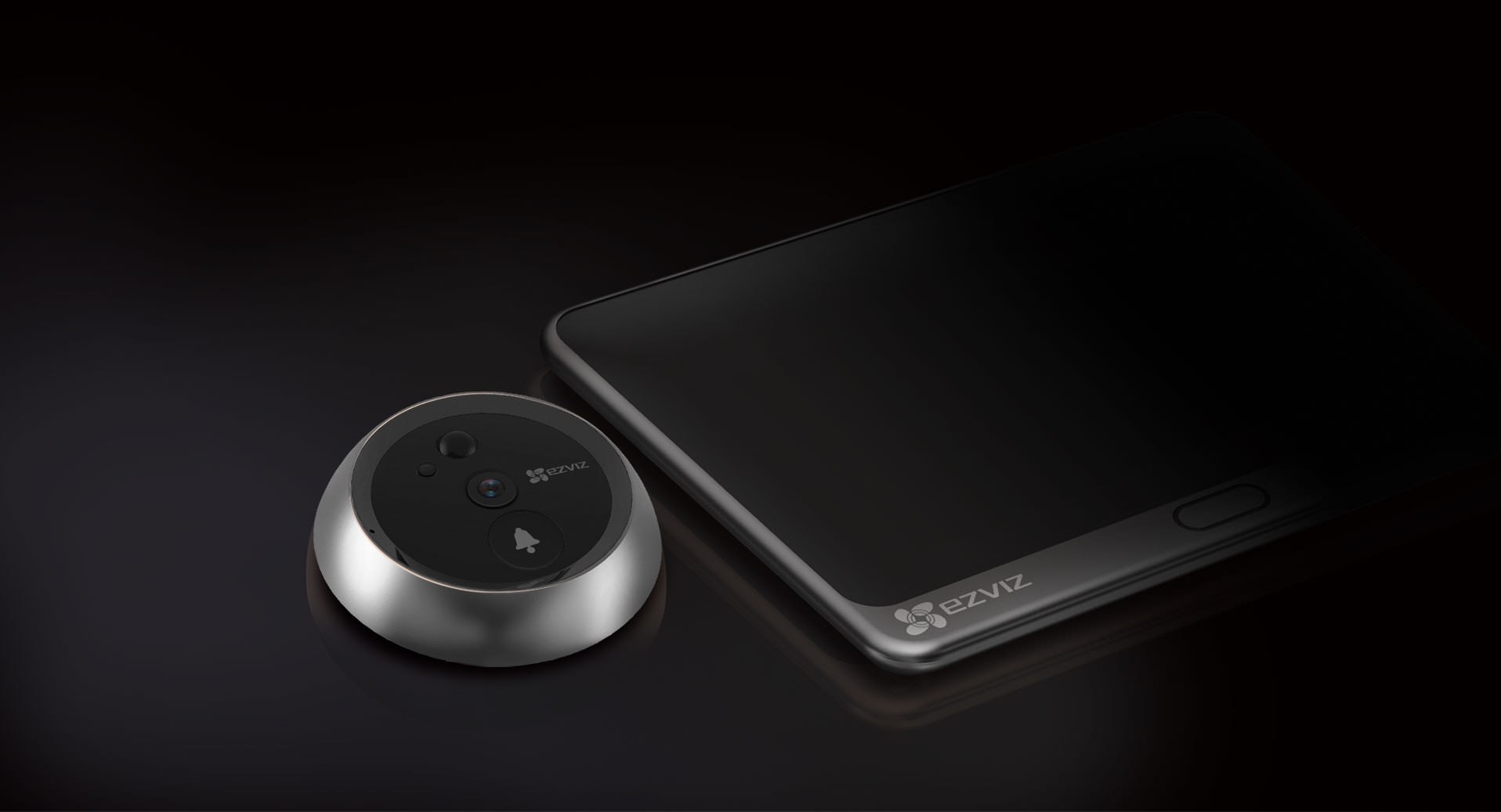 EZVIZ DP1 Smart Door Viewer Camera Motion Detection WiFi