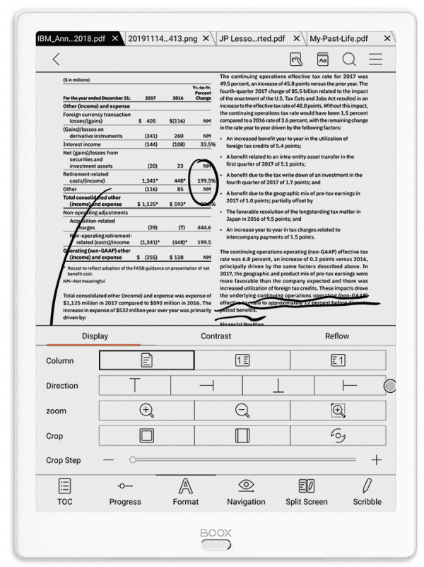 Onyx Boox Max 3 features