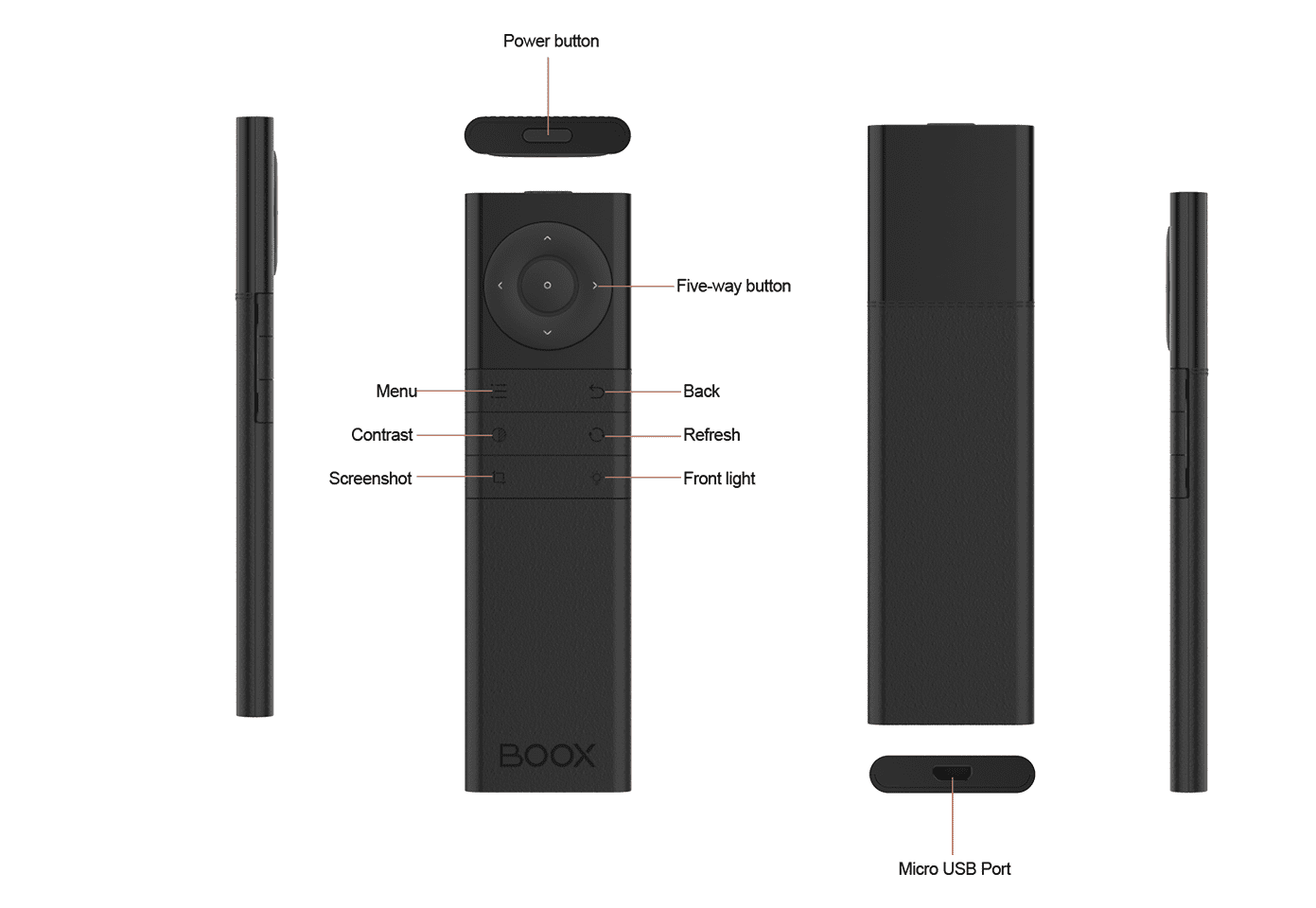 Onyx Boox Bluetooth Remote features