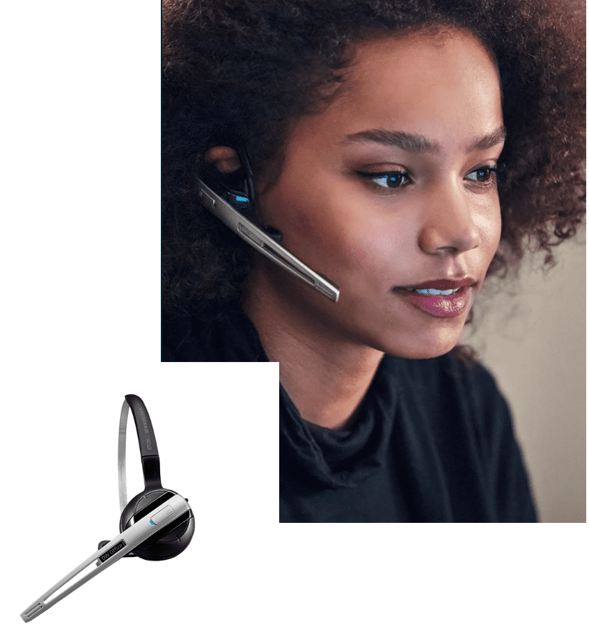 EPOS Sennheiser DW 10 USB ML DECT Wireless Office Headset w/ Base