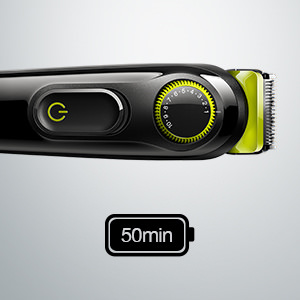 Trimmer with long battery life