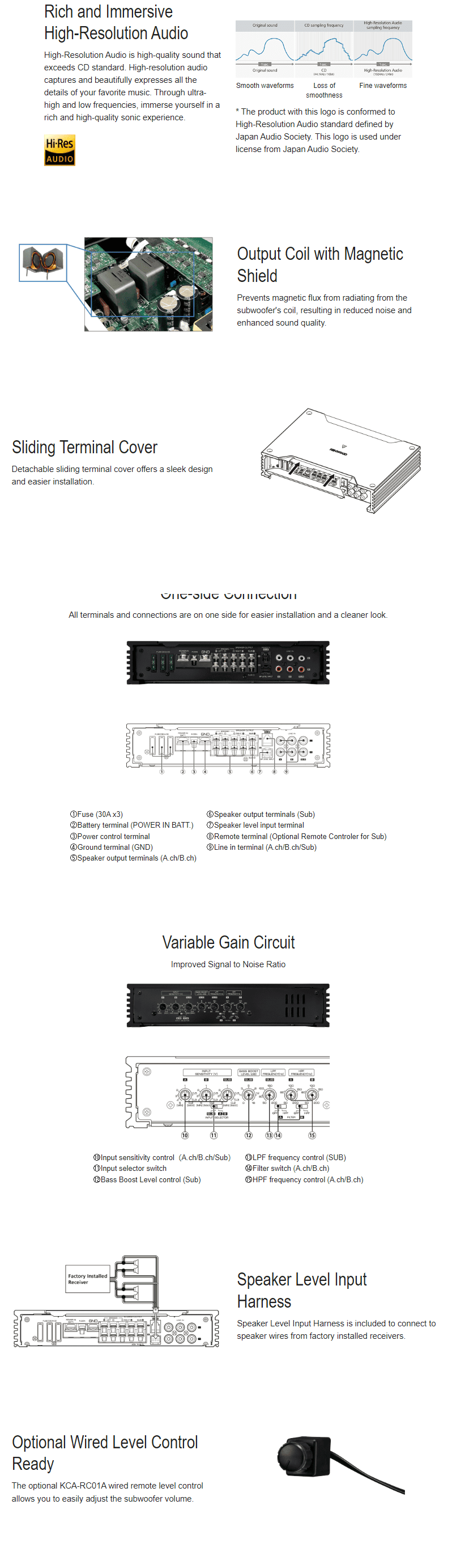 X802-5 features