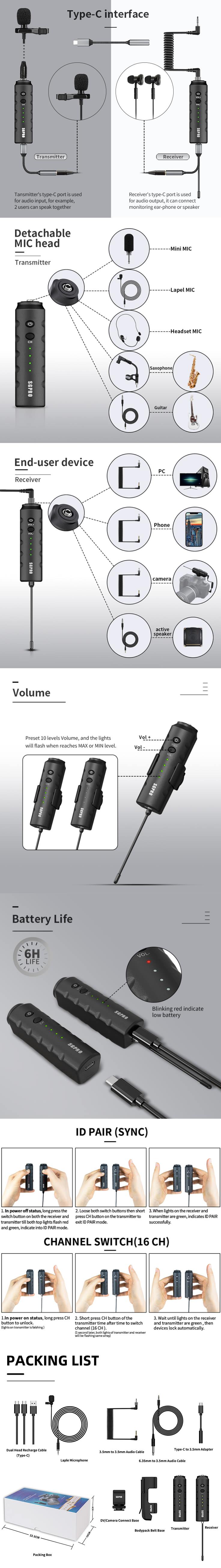 product info