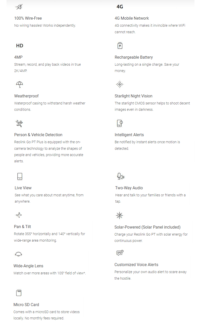 GO-PT-PLUS-SOLAR features