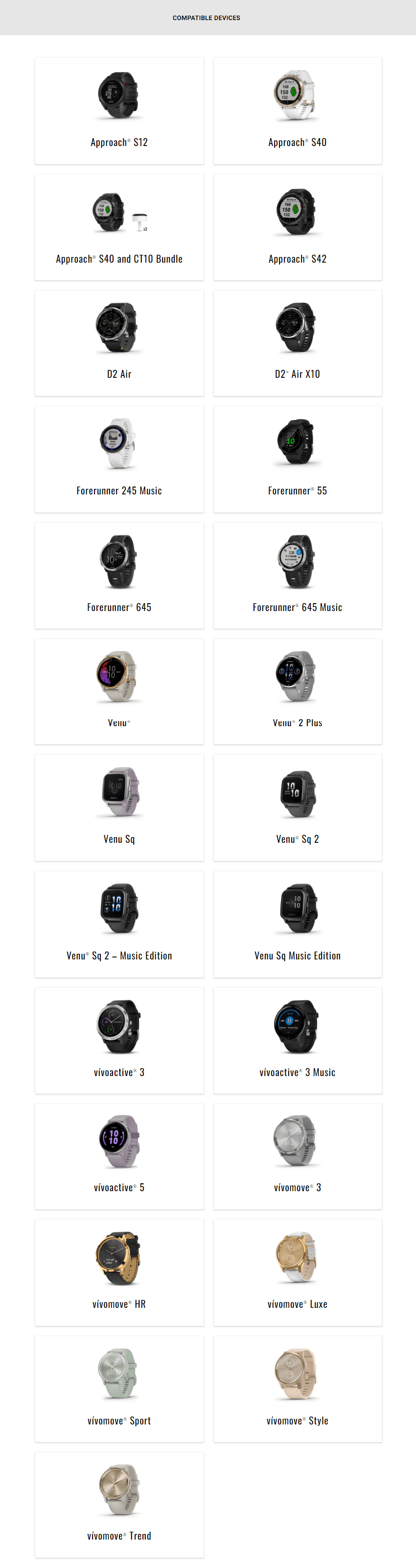 features