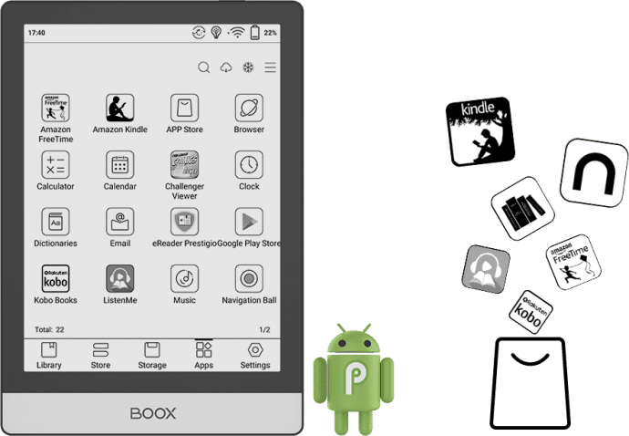 ONYX BOOX POKE2 features