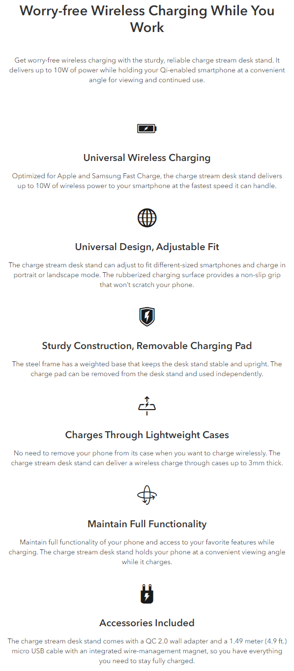 product info