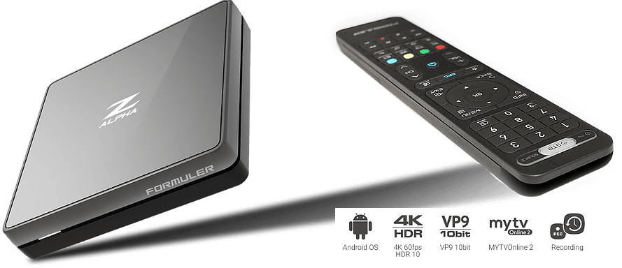 Formuler Z-Alpha features