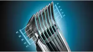 Philips trimmer comb with selectable options