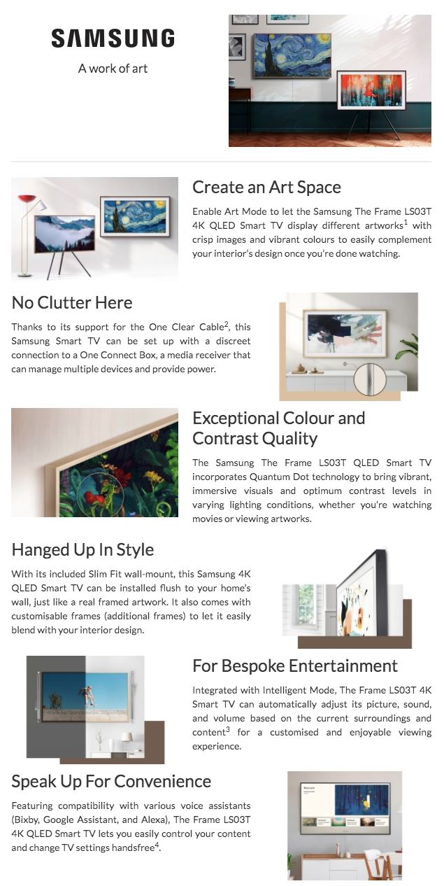 product info