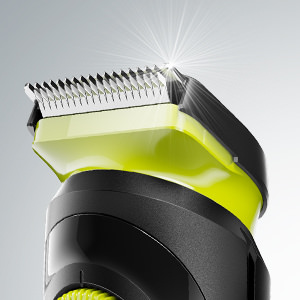 Sharp beard and hair cutting blades