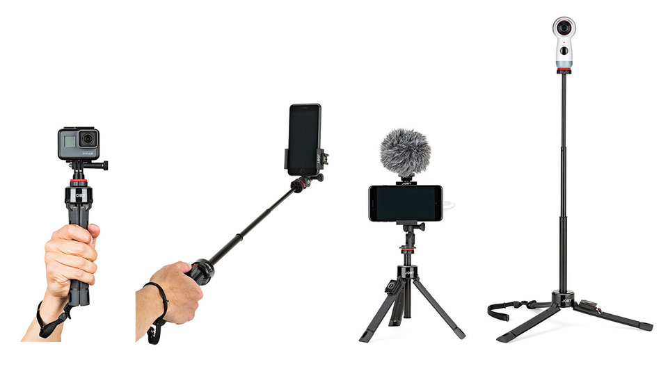 GripTight PRO TelePod 4 different modes