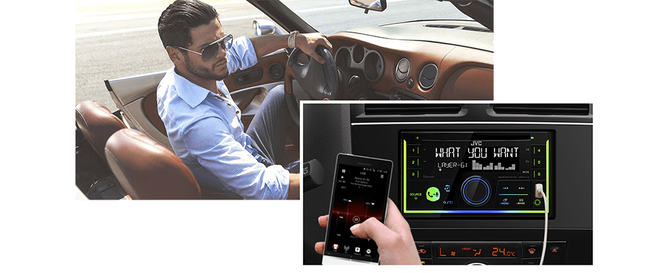 JVC KW-R930BT features