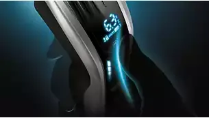 Philips hair clipper with adjustable settings
