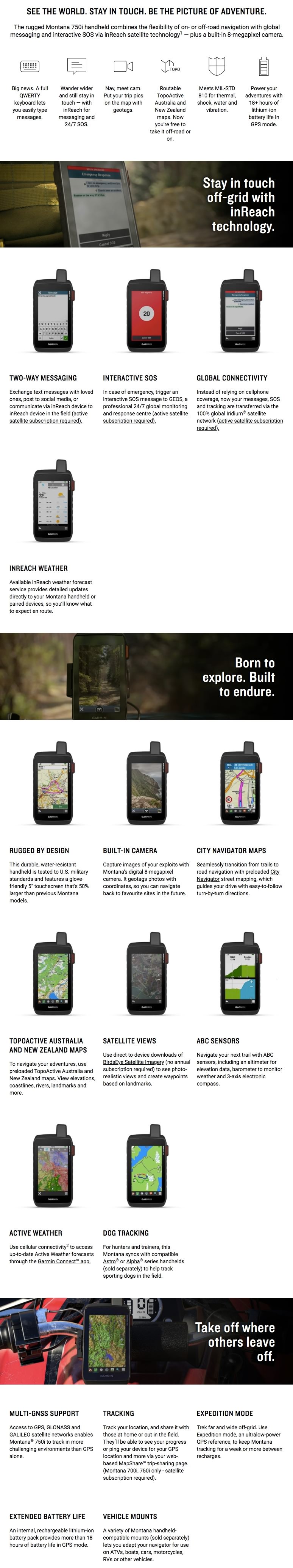 product info