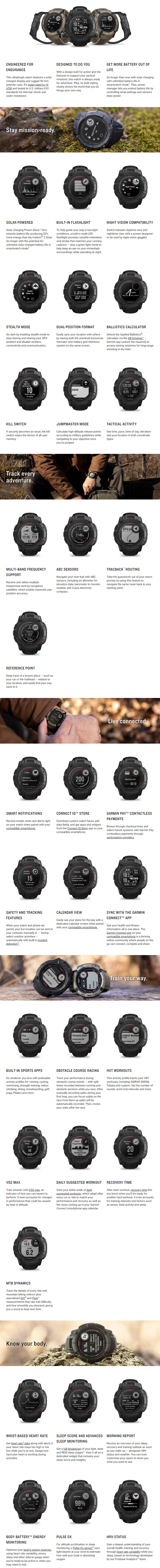 product info