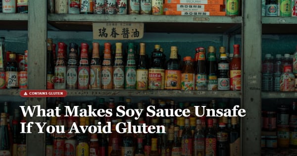is soy sauce gluten free