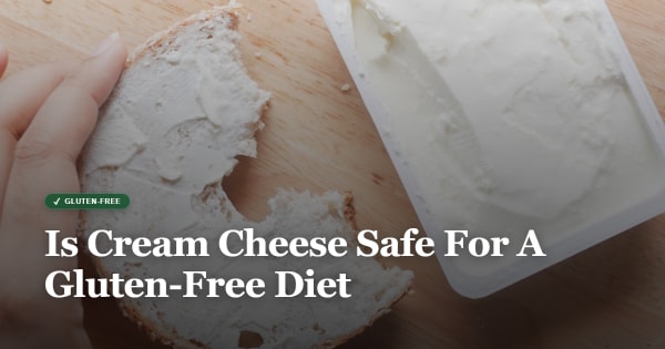 is cream cheese gluten free