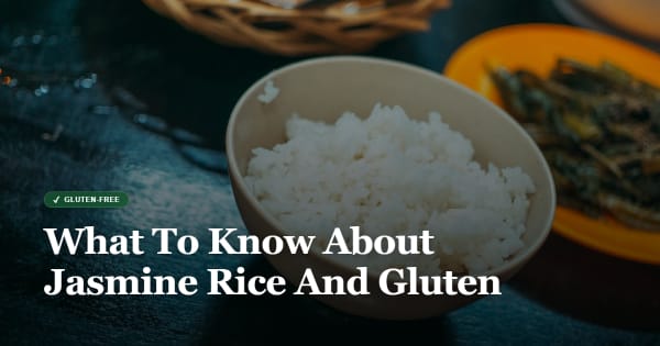 is jasmine rice gluten free