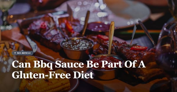 is bbq sauce gluten free