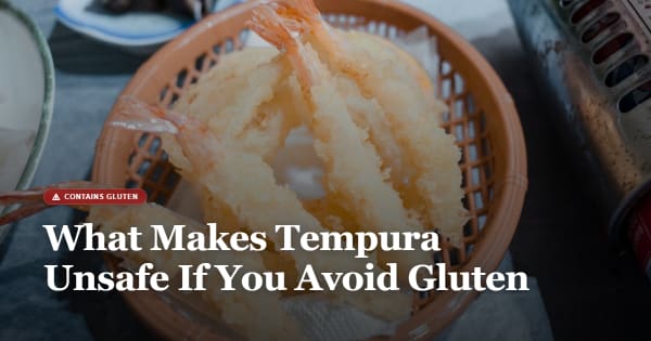 is tempura gluten free