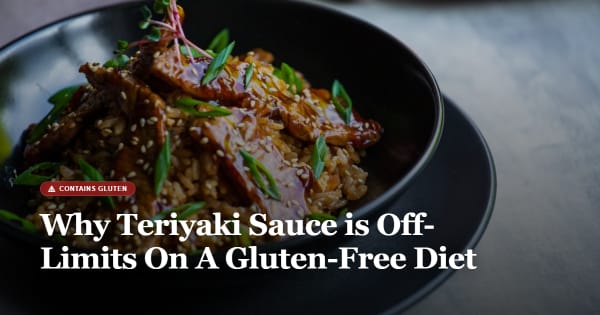 is teriyaki sauce gluten free