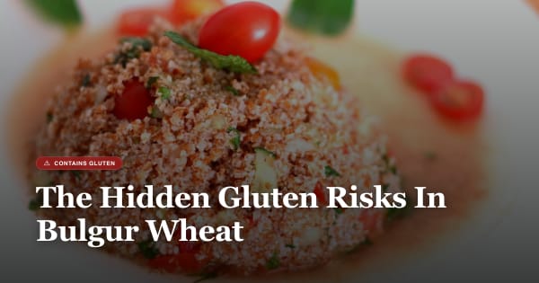 is bulgur wheat gluten free