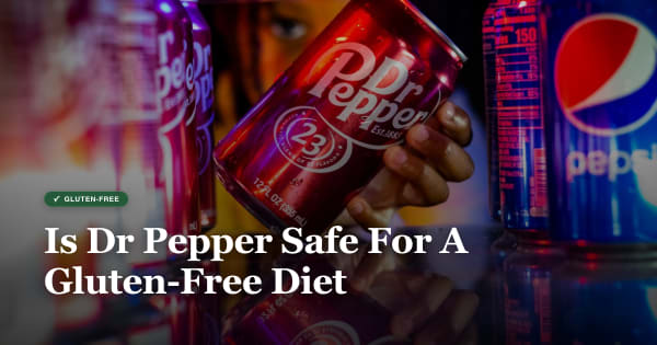 is dr pepper gluten free