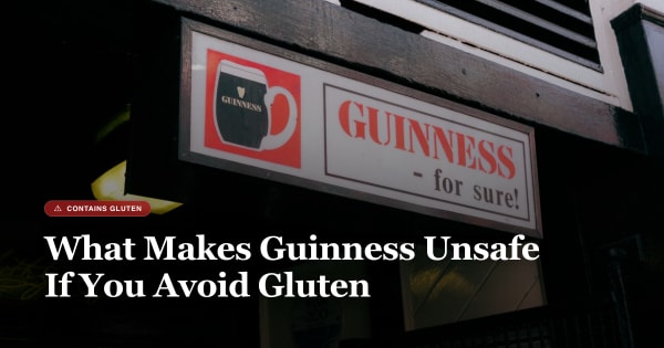 is guinness gluten free