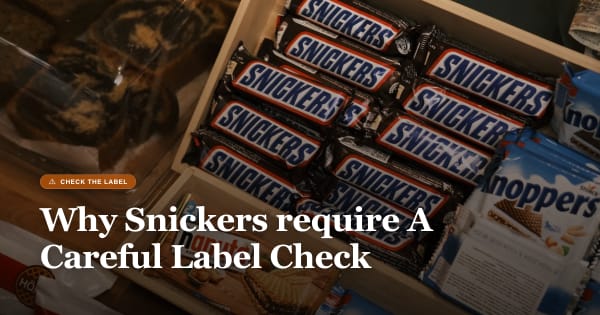 is snickers gluten free
