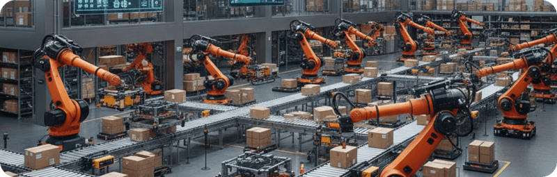 Automated 8COM logistics and fulfilment centre