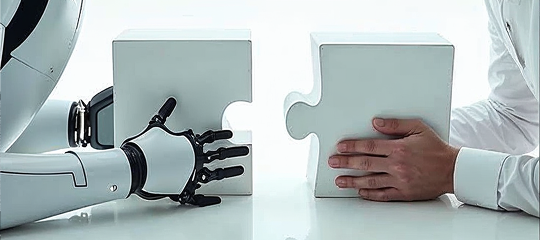 Digital transformation illustration