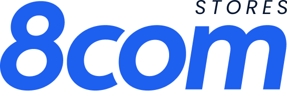 8COM Stores footer logo