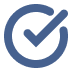 Strategy backed by execution icon