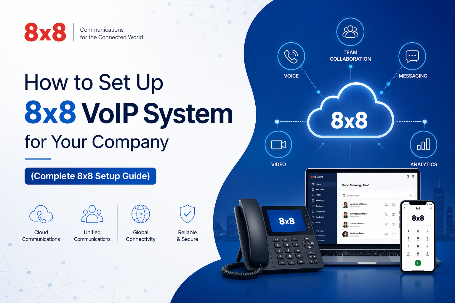 How to Set Up 8x8 VoIP System for Your Company (Complete 8x8 Setup Guide)