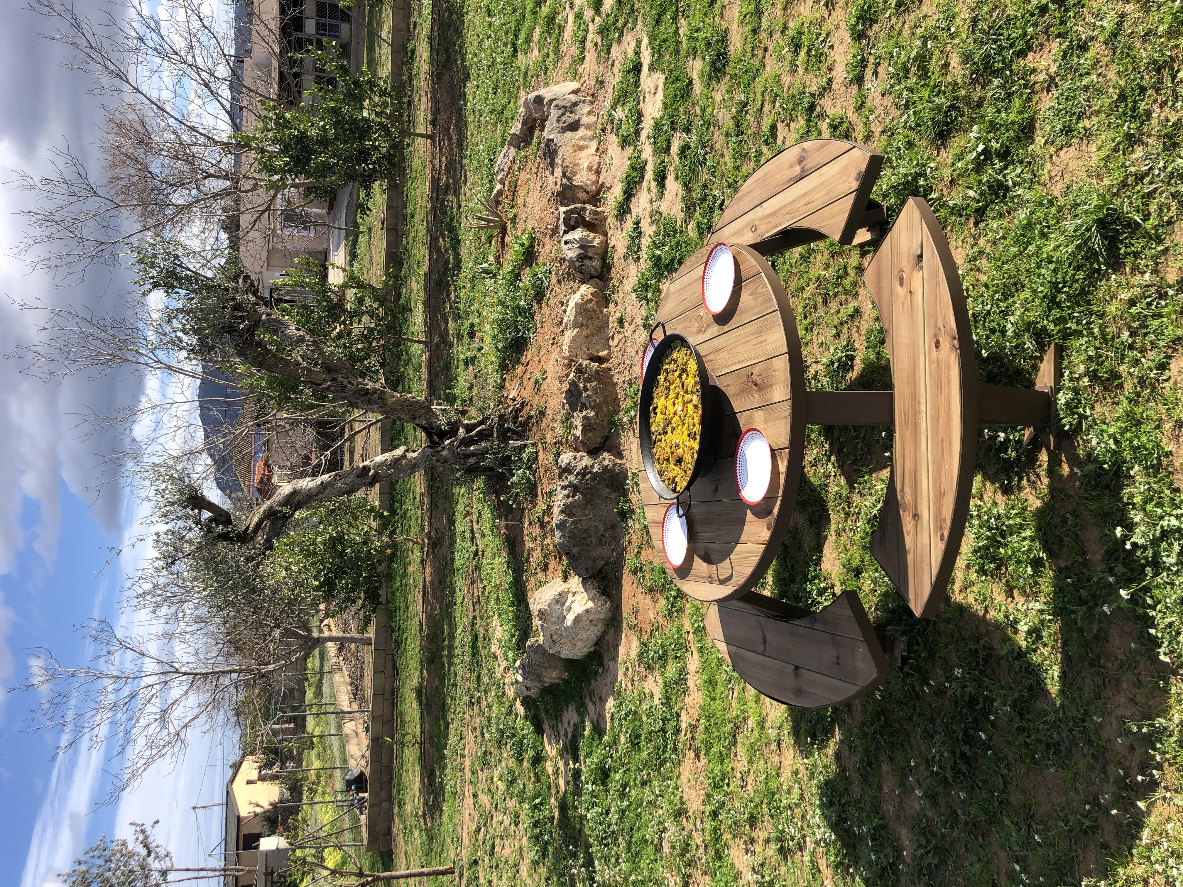 Mesa circular outdoor