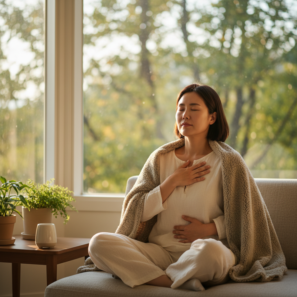 미주 신경(Vagus Nerve) 활성화를 통한 심신 이완 기법
