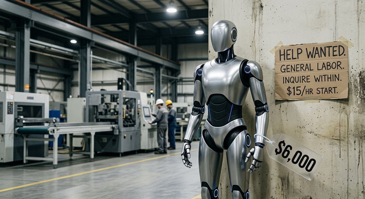 Humanoids Are Coming for the Jobs AI Can't Touch Yet