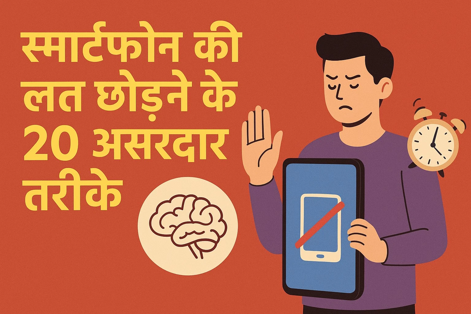 स्मार्टफोन की लत से मुक्ति के 20 तरीके