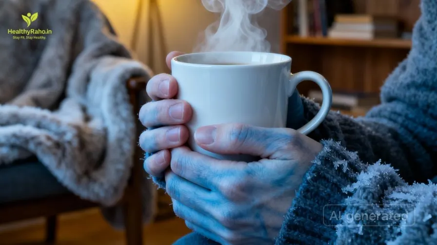 ब्लड सर्कुलेशन और बॉडी टेम्परेचर में कमी