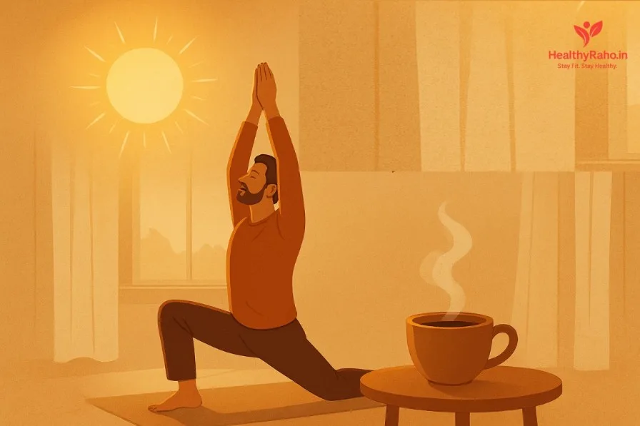 Surya Namaskar with Morning Tea
