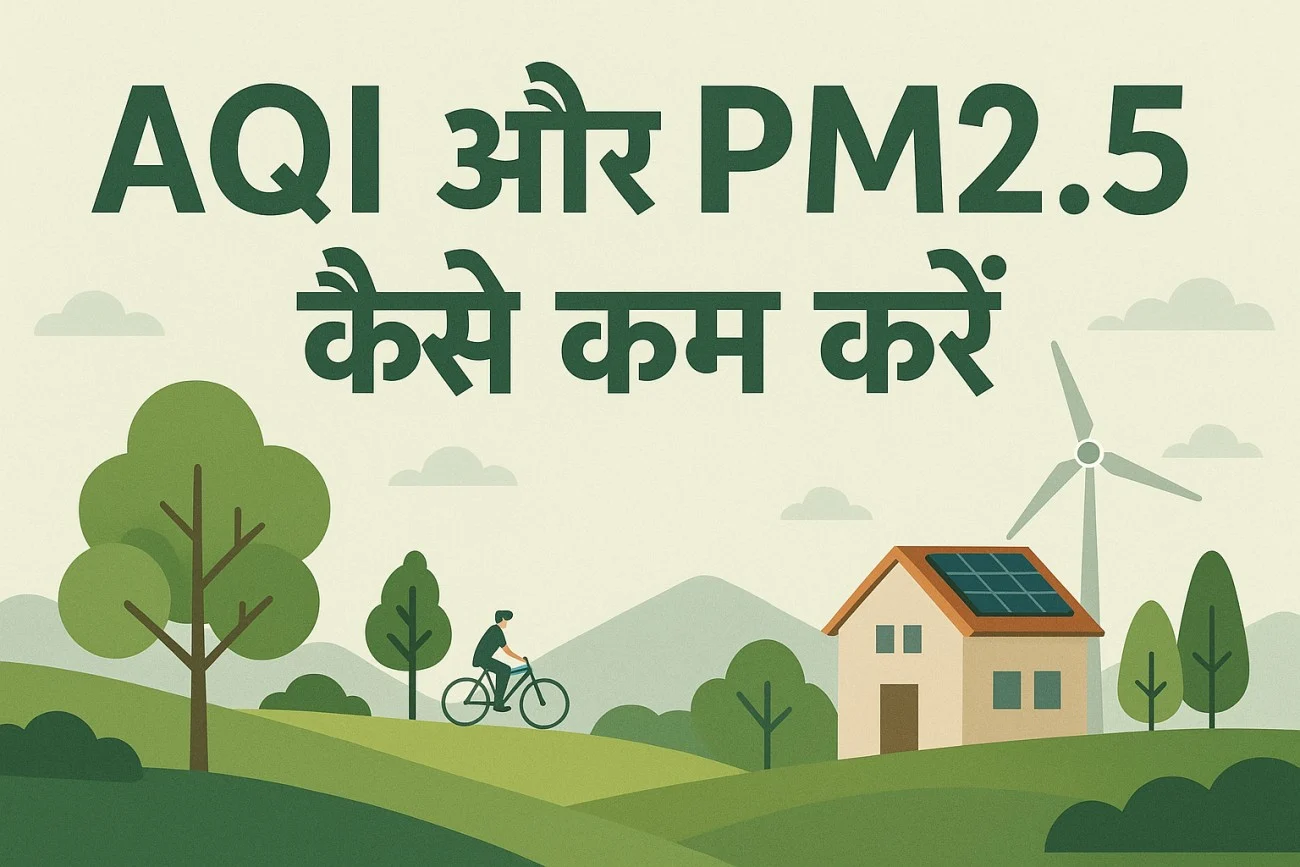 AQI और PM2.5 घर में क्यों बढ़ते हैं? इन्हें कम करने के 9 तरीके