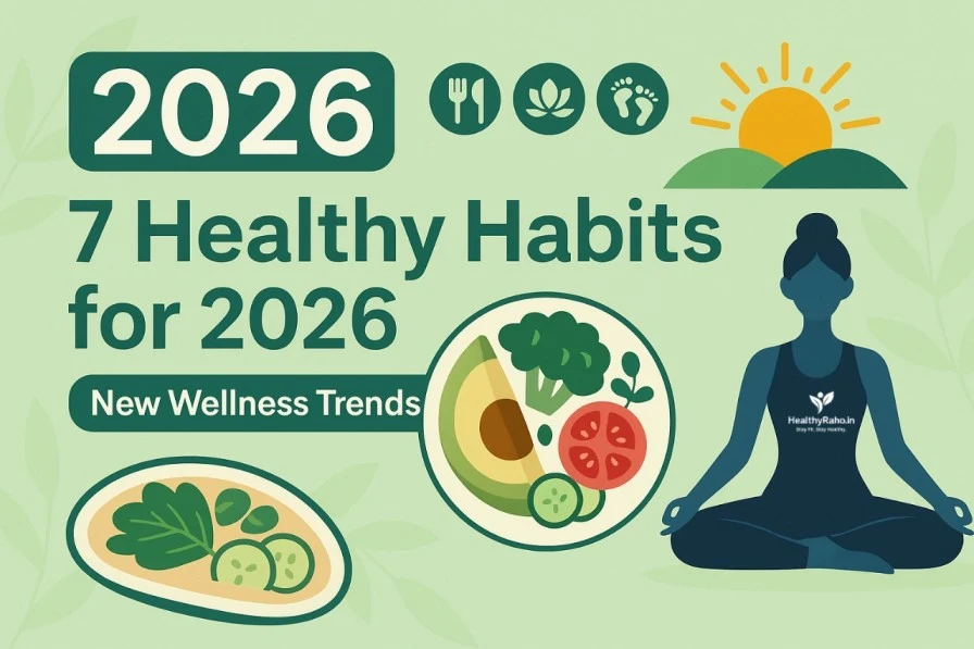 2026 में हेल्दी कैसे रहें? ये 7 नई आदतें सबसे ज्यादा ट्रेंड में हैं