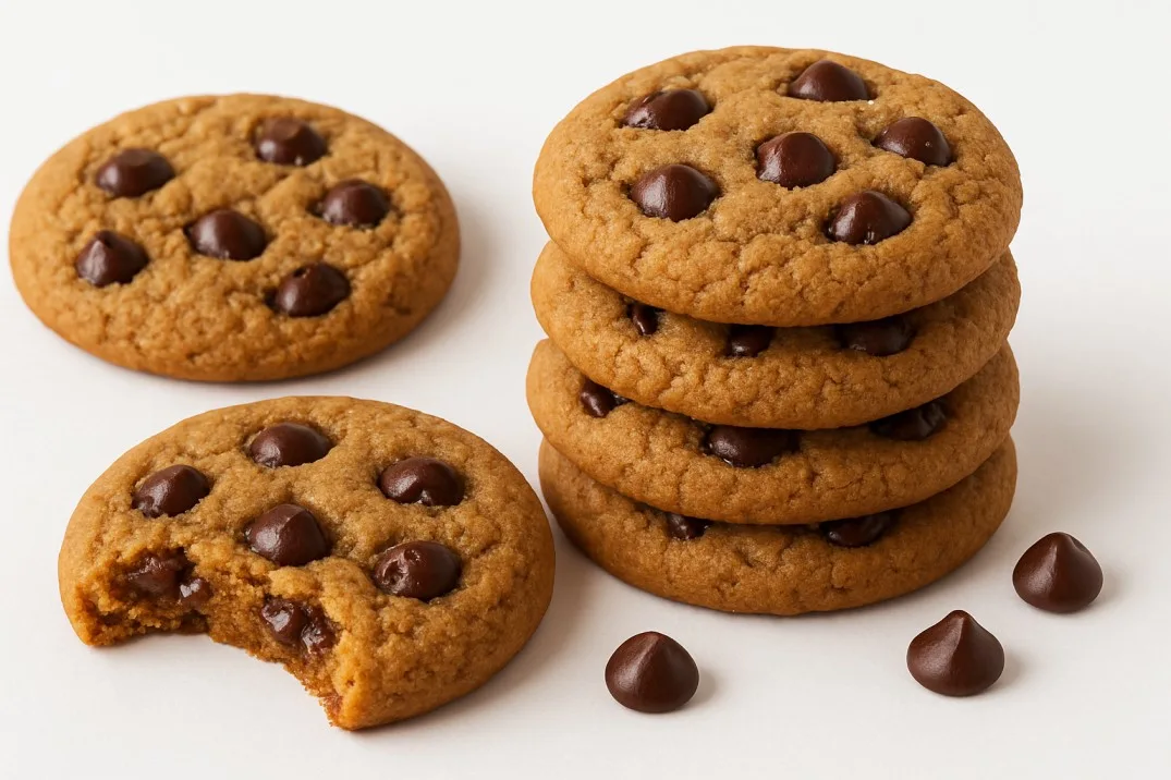 चॉकलेट चिप्स वाली कुकीज़ (Whole Wheat Chocolate Chip Cookies for Christmas)